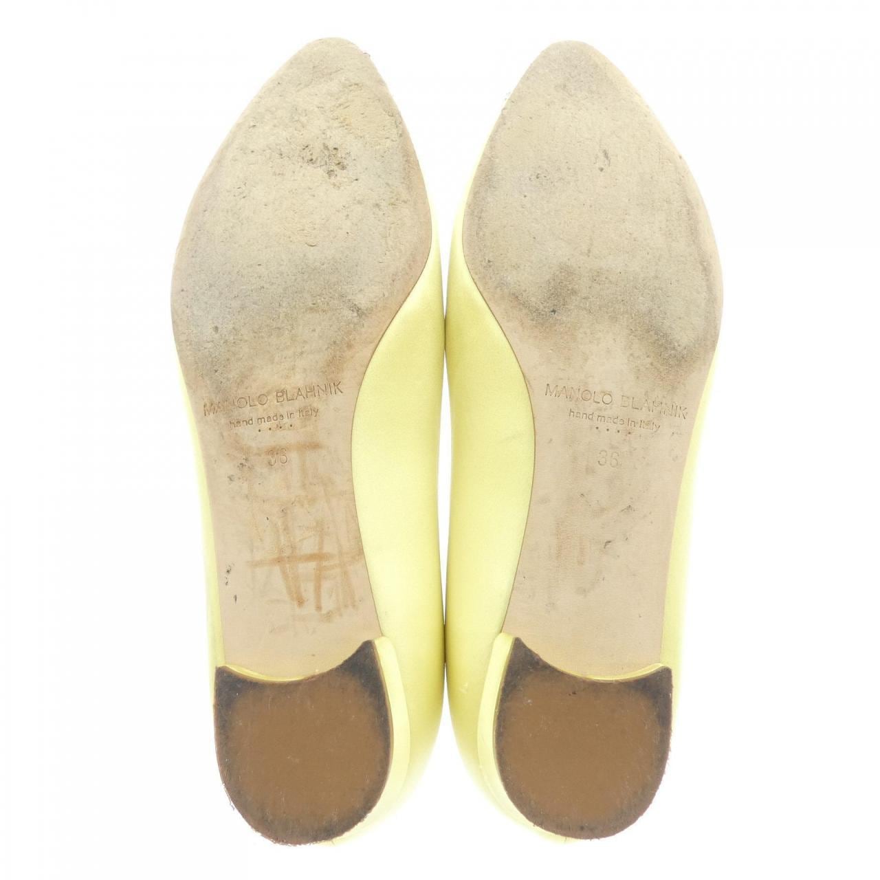 マノロブラニク MANOLO BLAHNIK HANGISIFLAT ハンギシフラット フラットシューズ