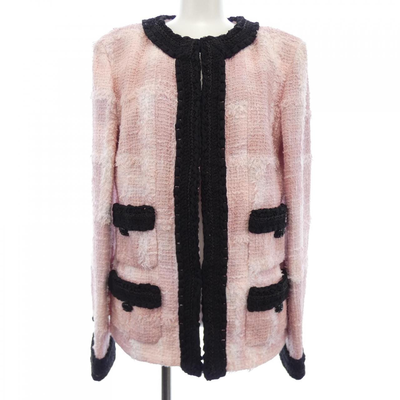 CHANEL CHANEL Collarless Jacket