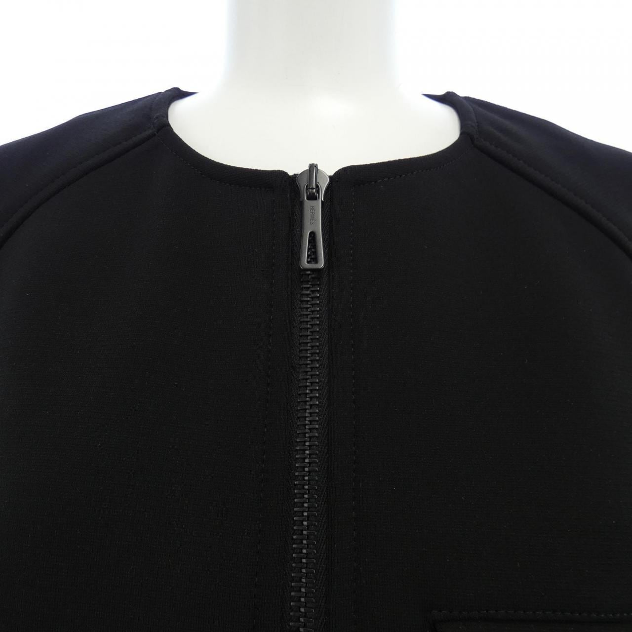 エルメス HERMES ノーカラージャケット