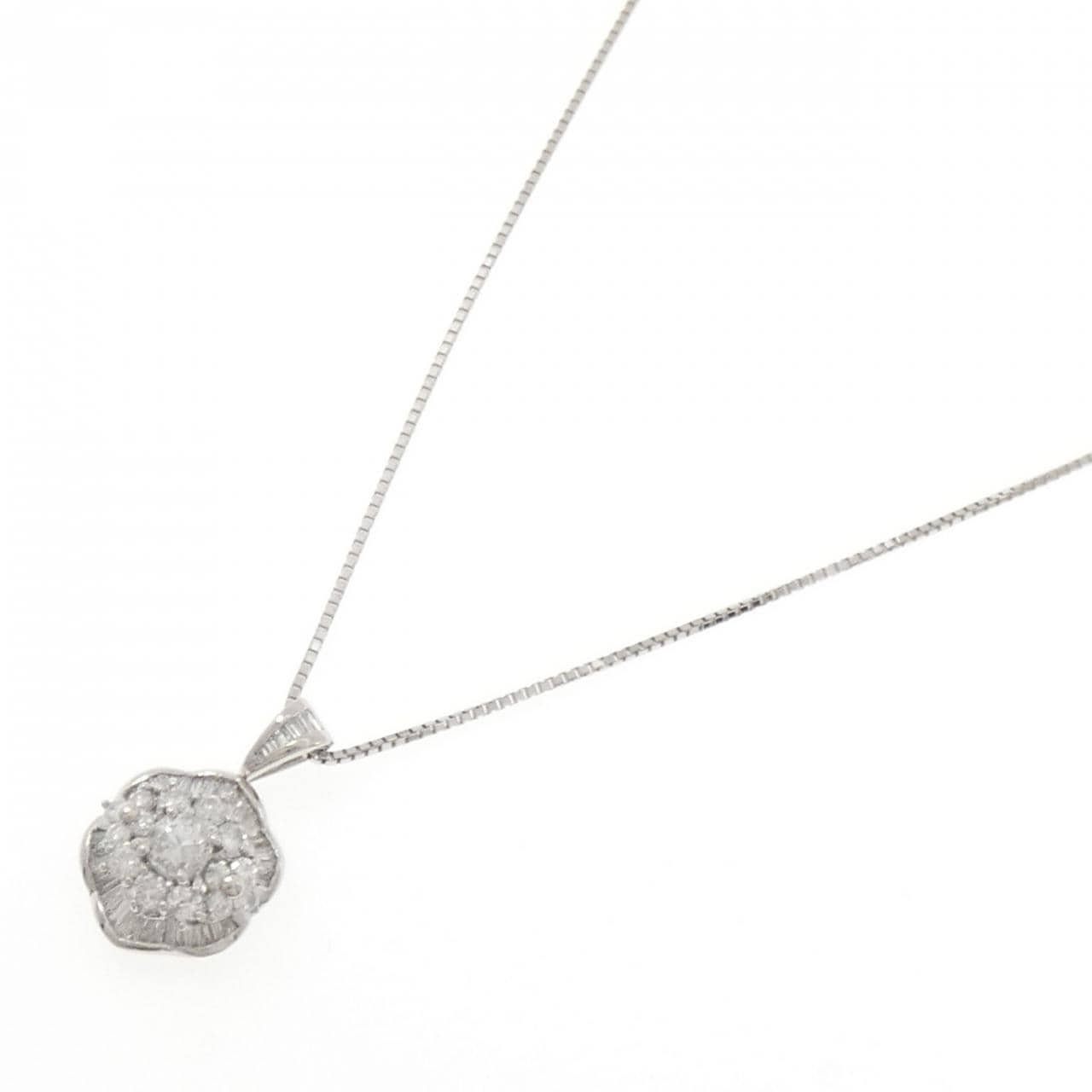PT900/PT850 ダイヤモンド ネックレス 1.50CT