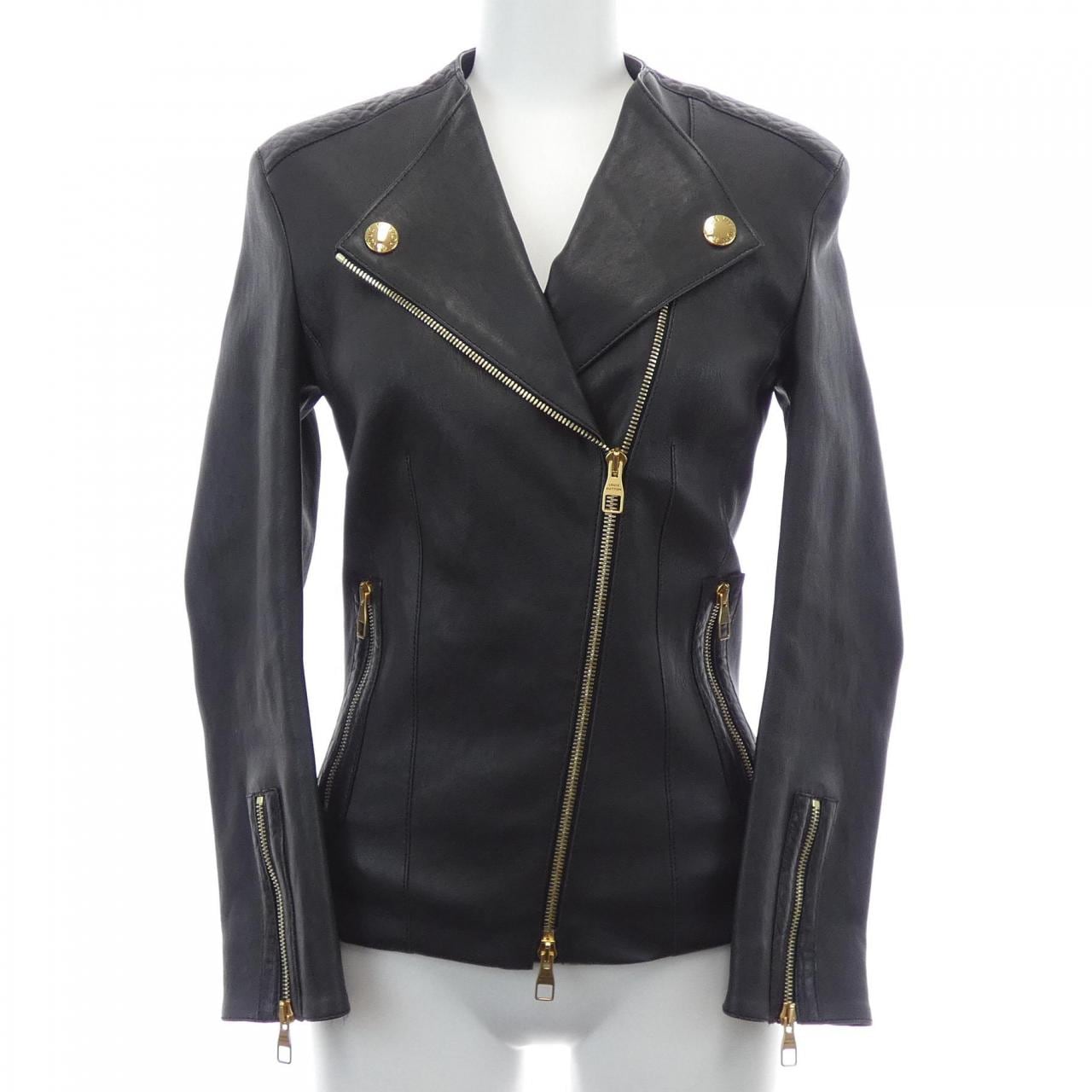 ルイヴィトン LOUIS VUITTON F3LJ02KYJ レザーライダースジャケット