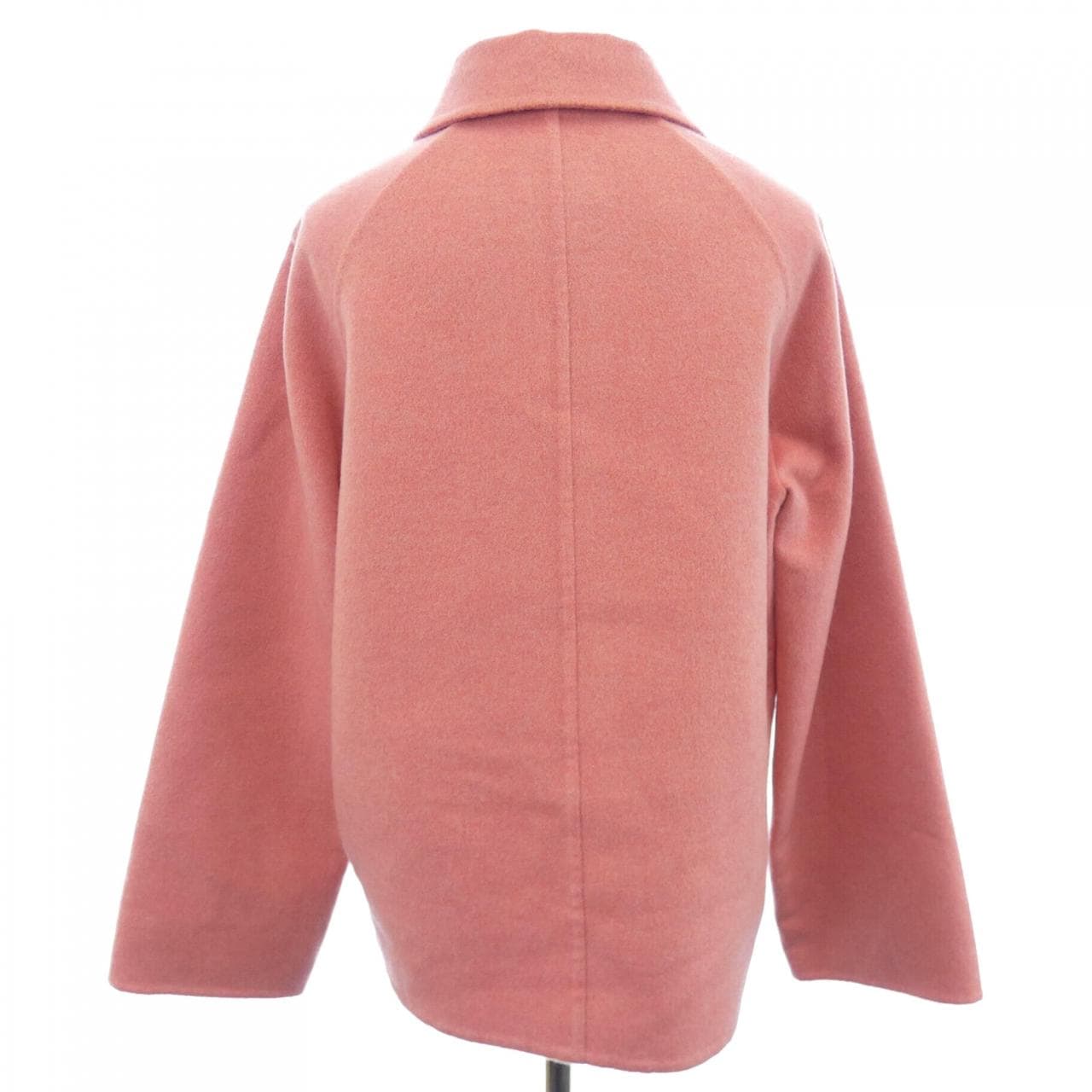 エルメス HERMES ダブルフェイス クルードセル ラムスキンボタン 4H0102DA ジャケット