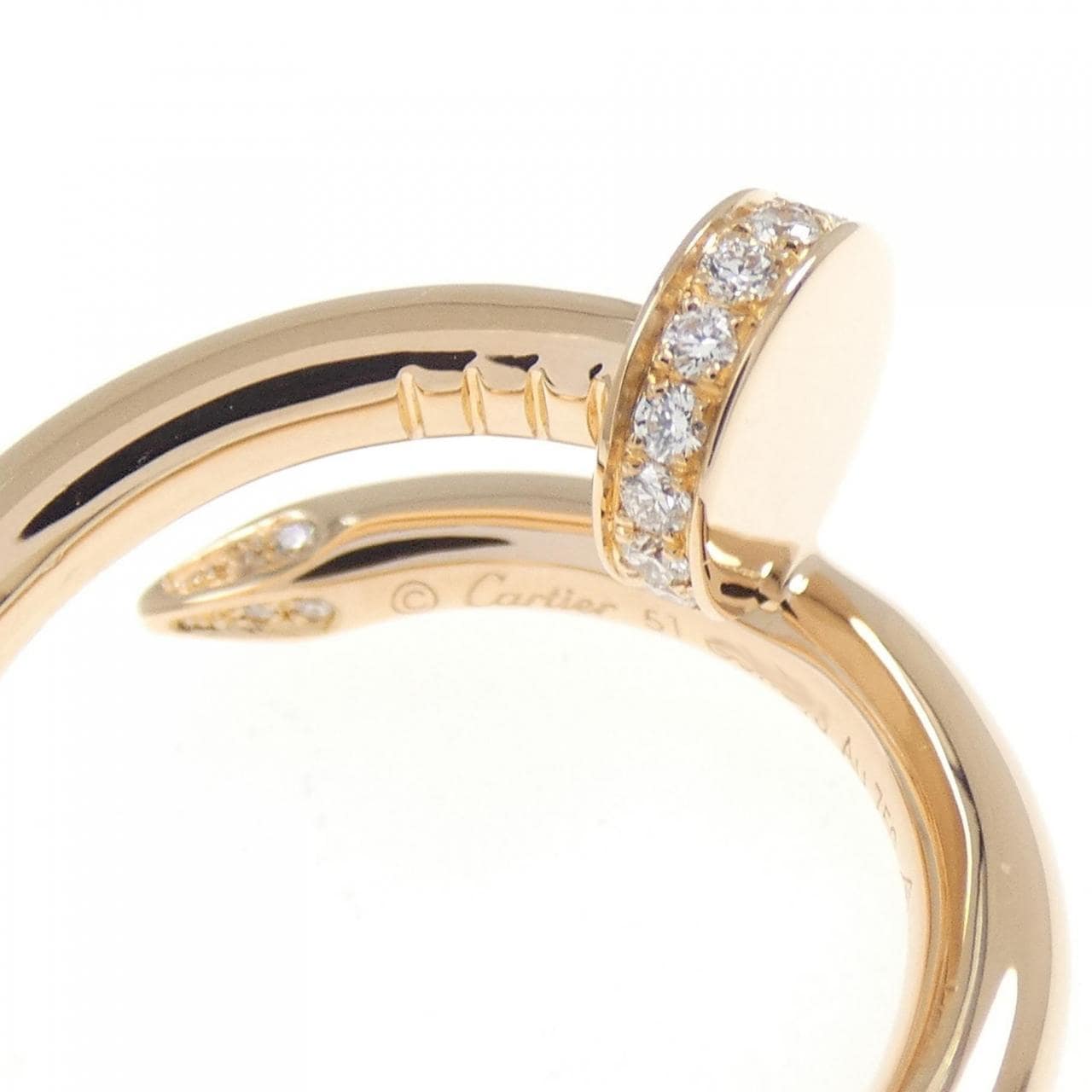 カルティエ ジュスト アン クル リング