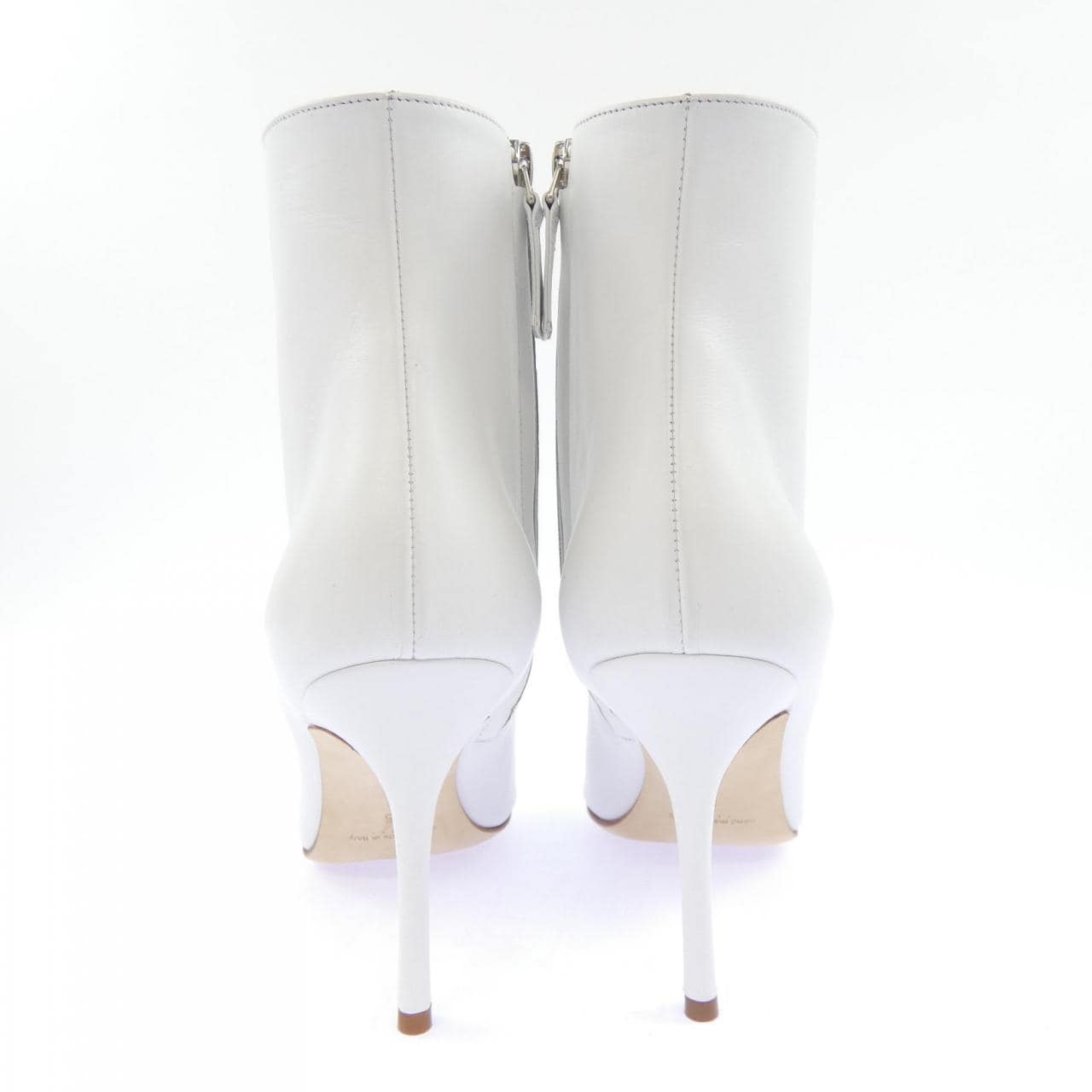 マノロブラニク MANOLO BLAHNIK INSOPO 90 WHITE CALF ブーツ