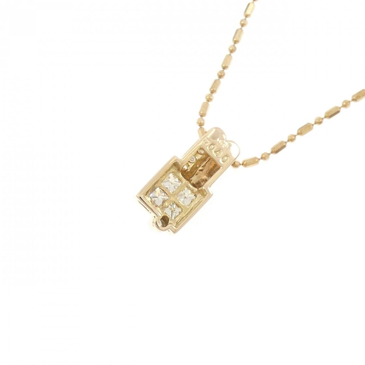 K18YG ダイヤモンド ネックレス 0.40CT