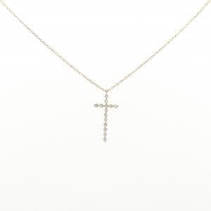 シエナ ロゼ ダイヤモンド ネックレス 0.04CT