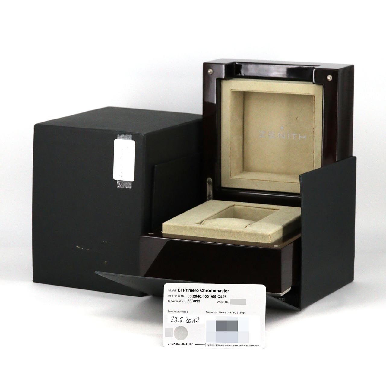 【ノーメンテナンス還元価格】ゼニス クロノマスターエルプリメロオープン 03.2040.4061/69.C496 SS 自動巻