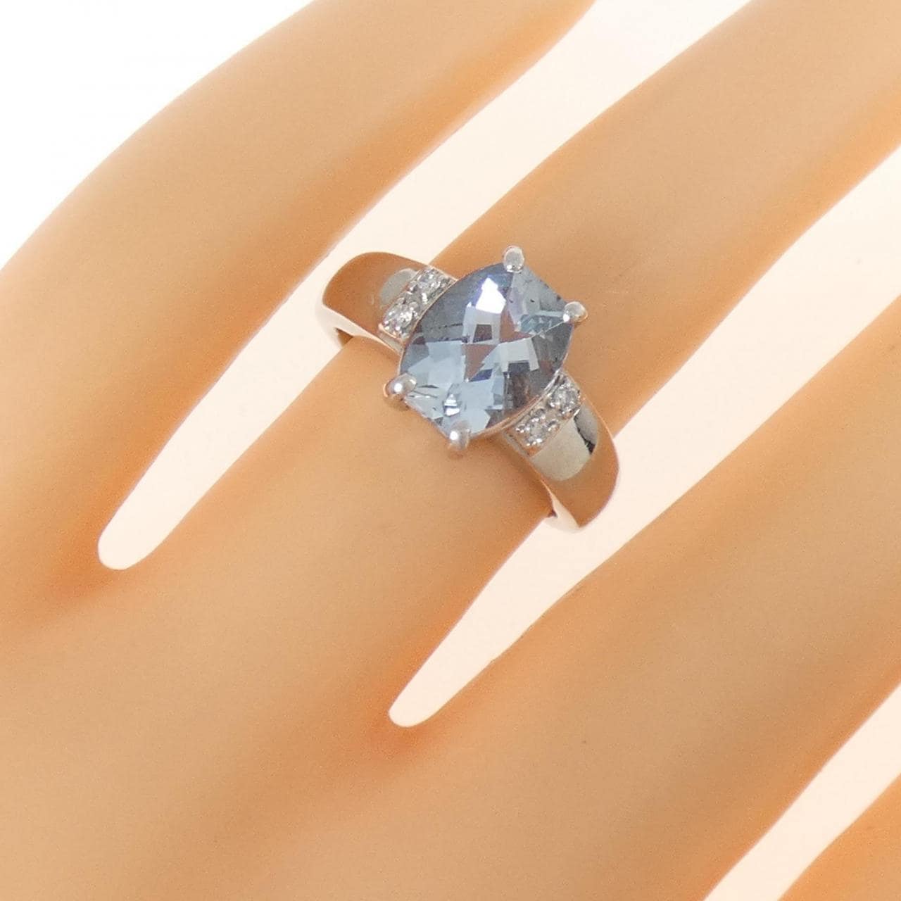 PT アクアマリン リング 1.87CT