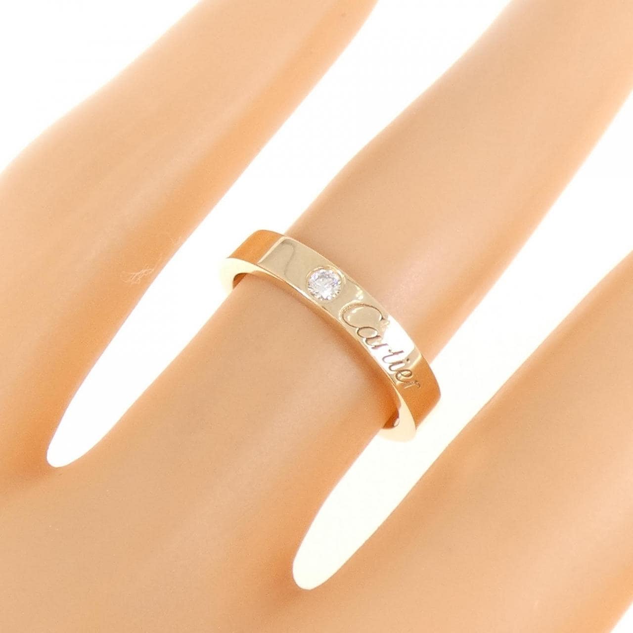 カルティエ ウェディング 1P リング