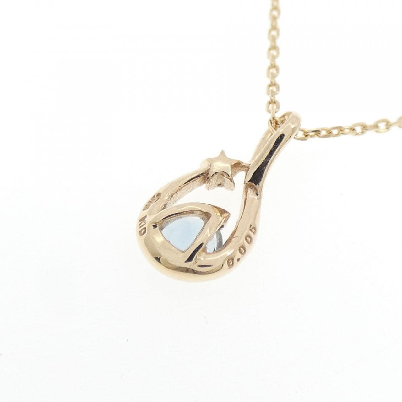 スタージュエリー アクアマリン ネックレス