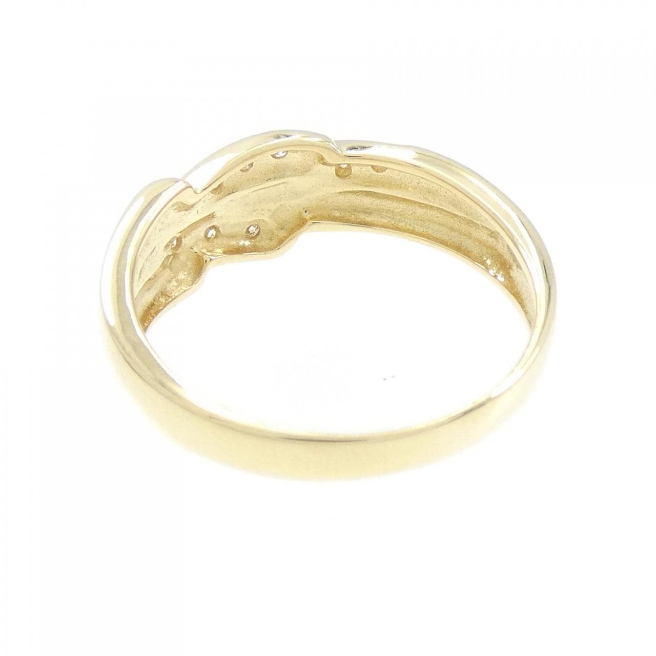 K18YG ダイヤモンド リング 0.05CT