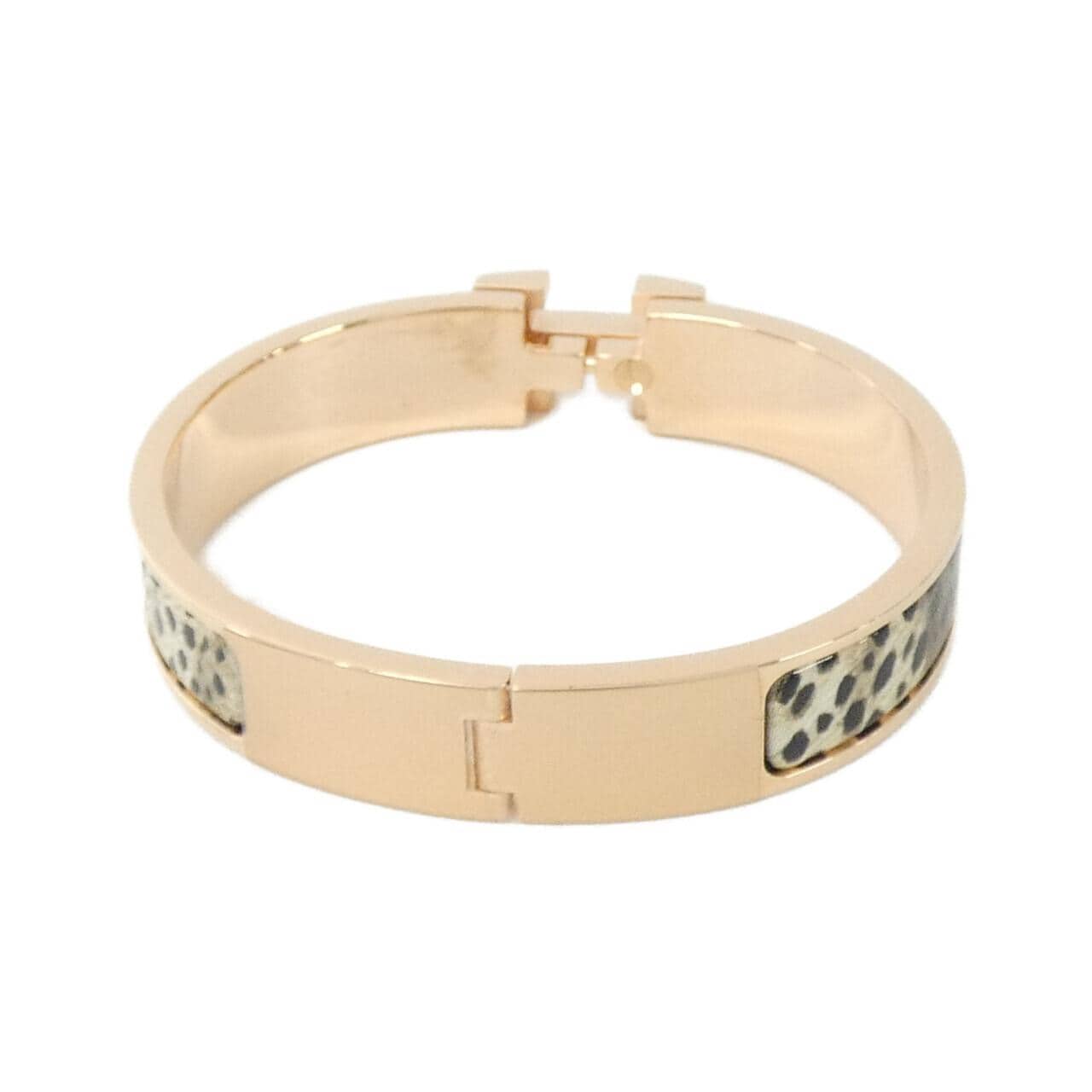 【未使用品】エルメス ACINONYX JUBATUS クリック アッシュ PM 705425FO ブレスレット