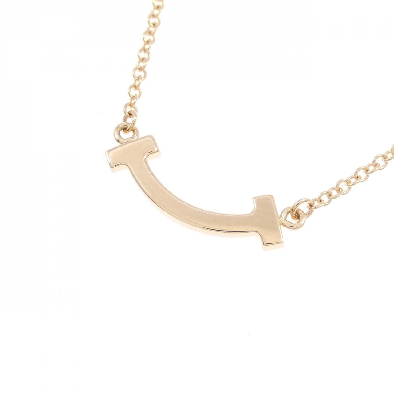 ティファニー Tスマイル ミニ ネックレス