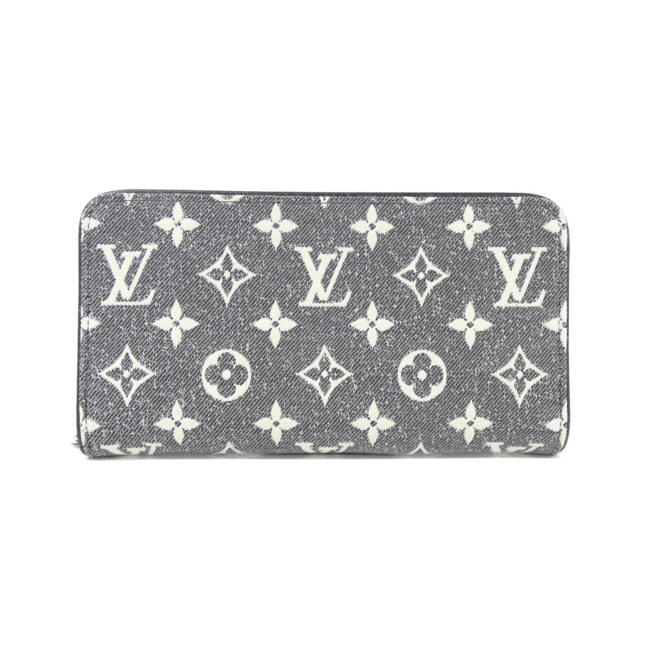 ルイヴィトン モノグラム ジャカード デニム ジッピー ウォレット M81858 財布