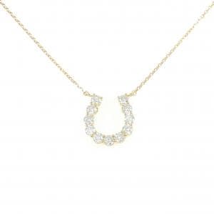 【新品】K18YG ダイヤモンド ネックレス 1.001CT E VVS2-SI1 VG-GOOD