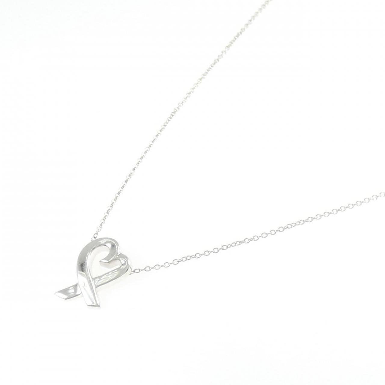 ティファニー ラビングハート スモール ネックレス