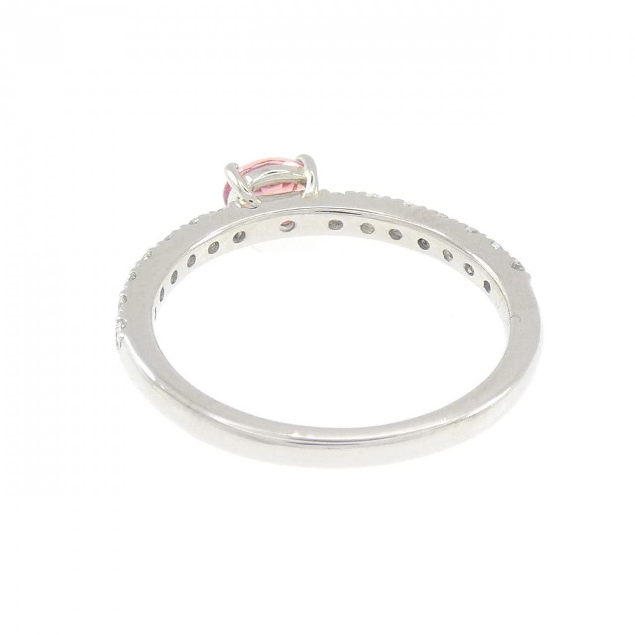 PT900 パパラチアサファイヤ リング 0.407CT