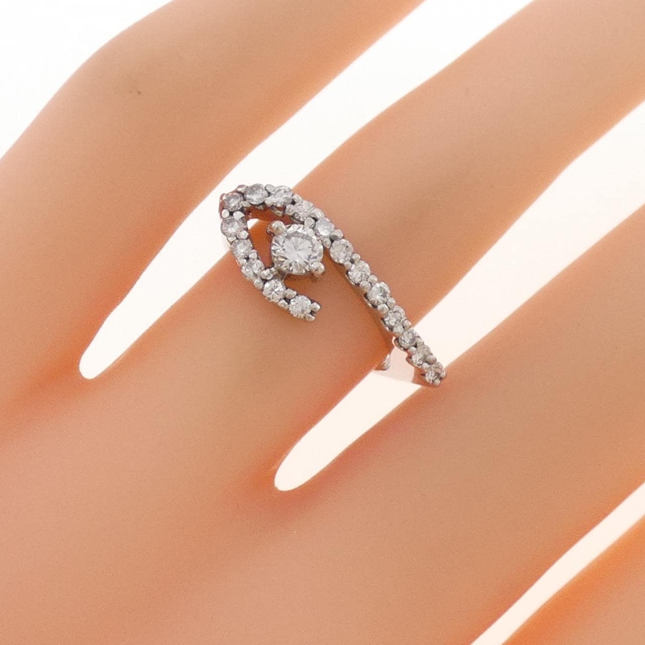 PT900 ダイヤモンド リング 0.50CT