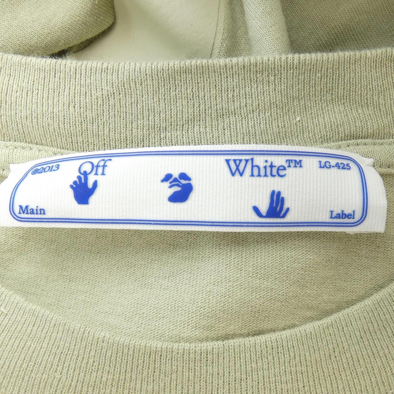 OFF-WHITE-WHITE T 恤