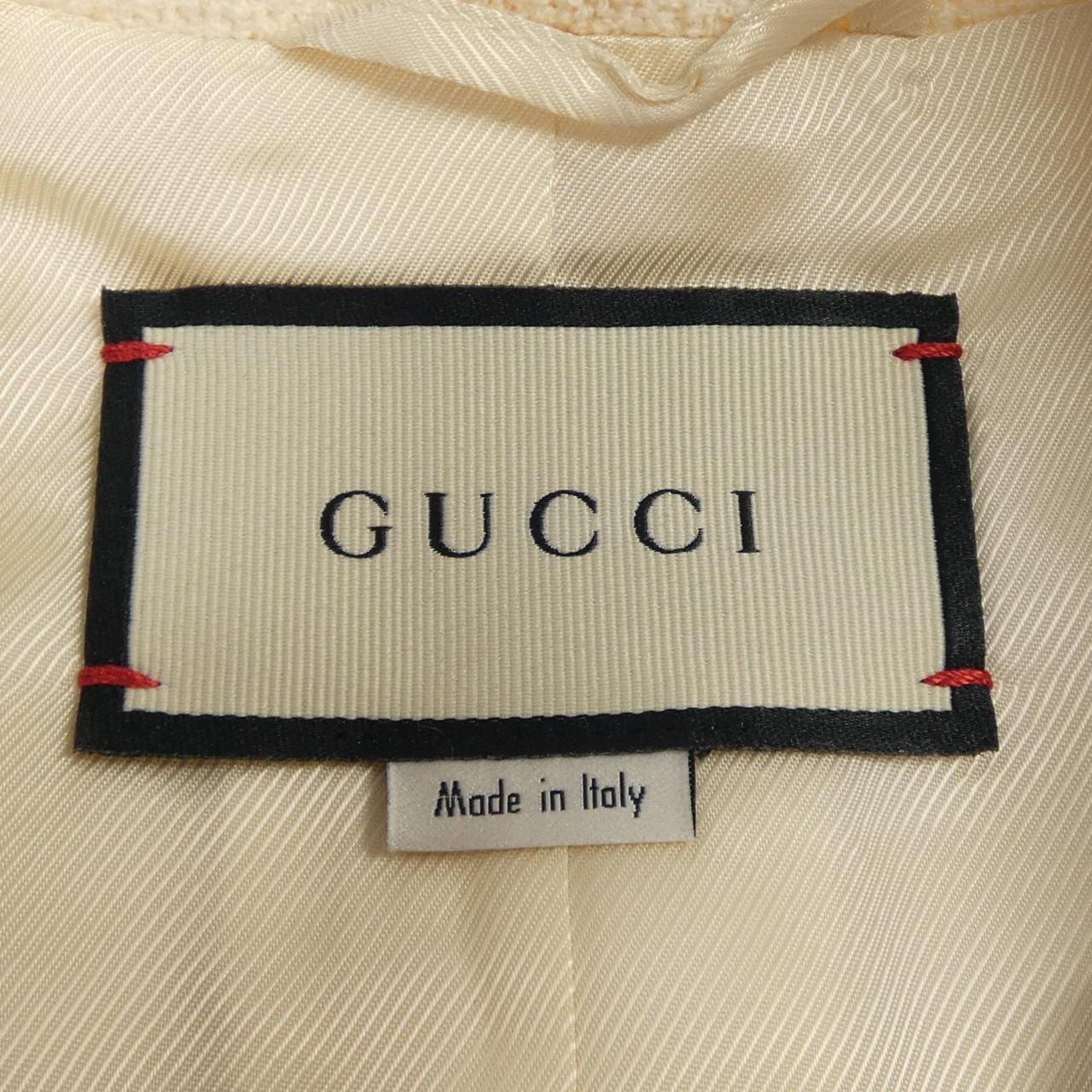 グッチ GUCCI ノーカラージャケット