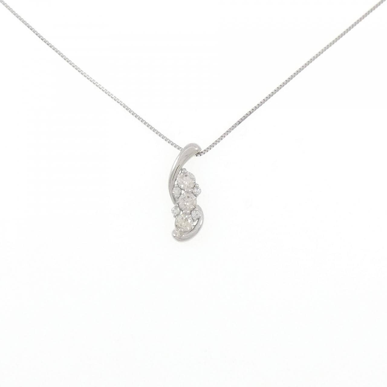 PT ダイヤモンド ネックレス 0.30CT