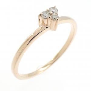 K10PG ダイヤモンド リング 0.08CT