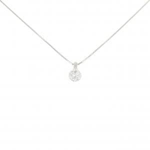 PT ソリティア ダイヤモンド ネックレス 0.56CT