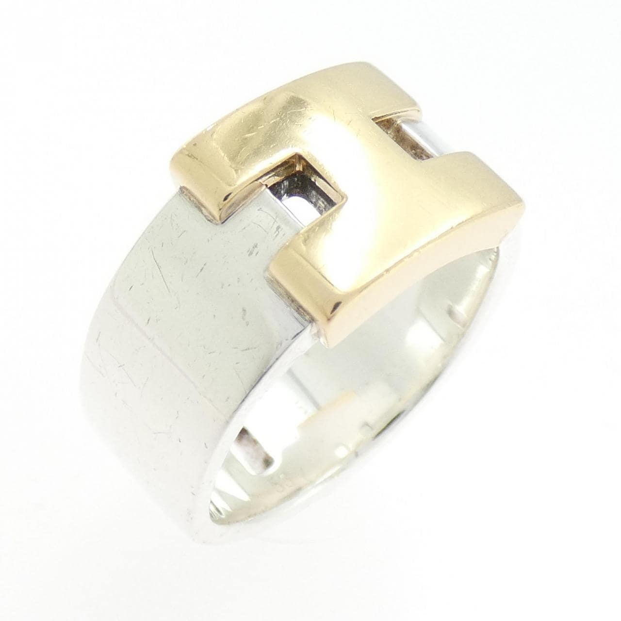 【ヴィンテージ】エルメス 925/750YG リング