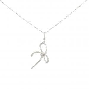 K18WG ダイヤモンド ネックレス 0.29CT