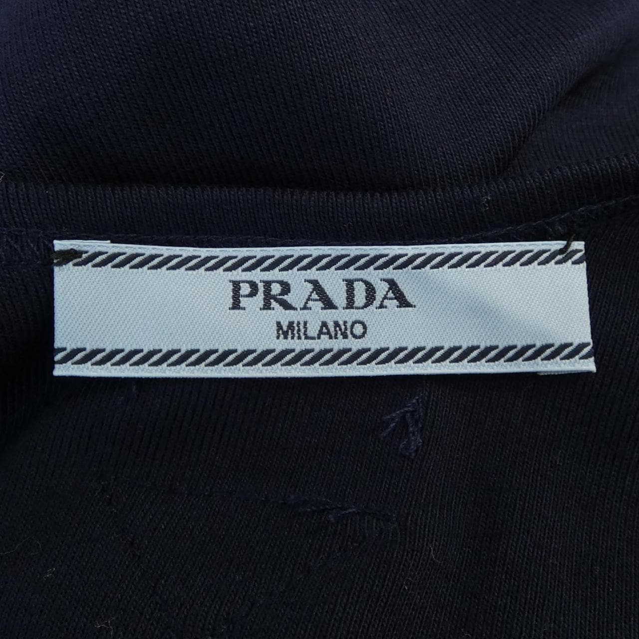 プラダ PRADA トライアングルロゴ レース付コットンタンクトップ 39603 SOOO 10Z0 トップス