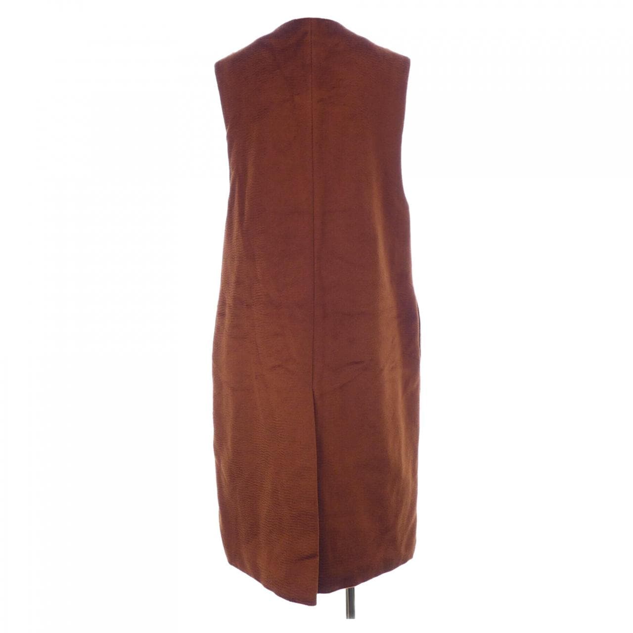 エルメス HERMES クルー ド セル トワルプリュム 3H0124DH ロングベスト