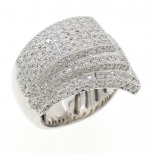 K18WG ダイヤモンド リング 1.15CT