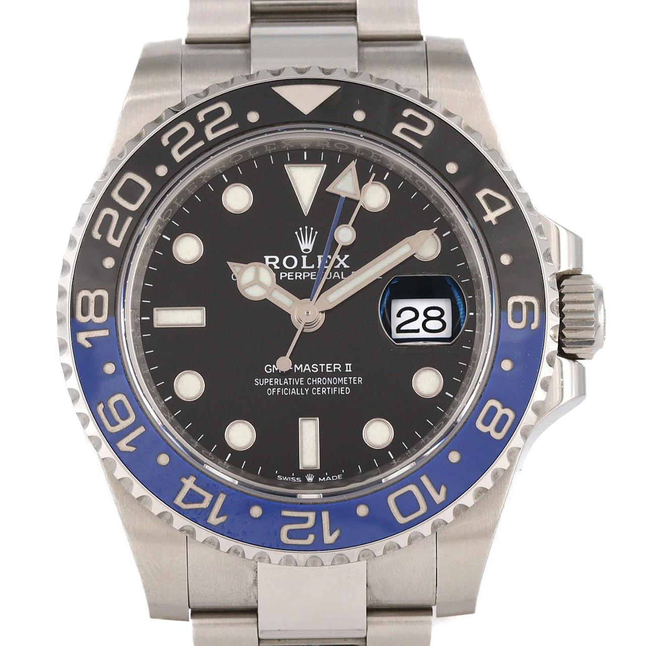 ロレックス GMTマスターⅡ 126710BLNR･3 SS 自動巻 ランダム番