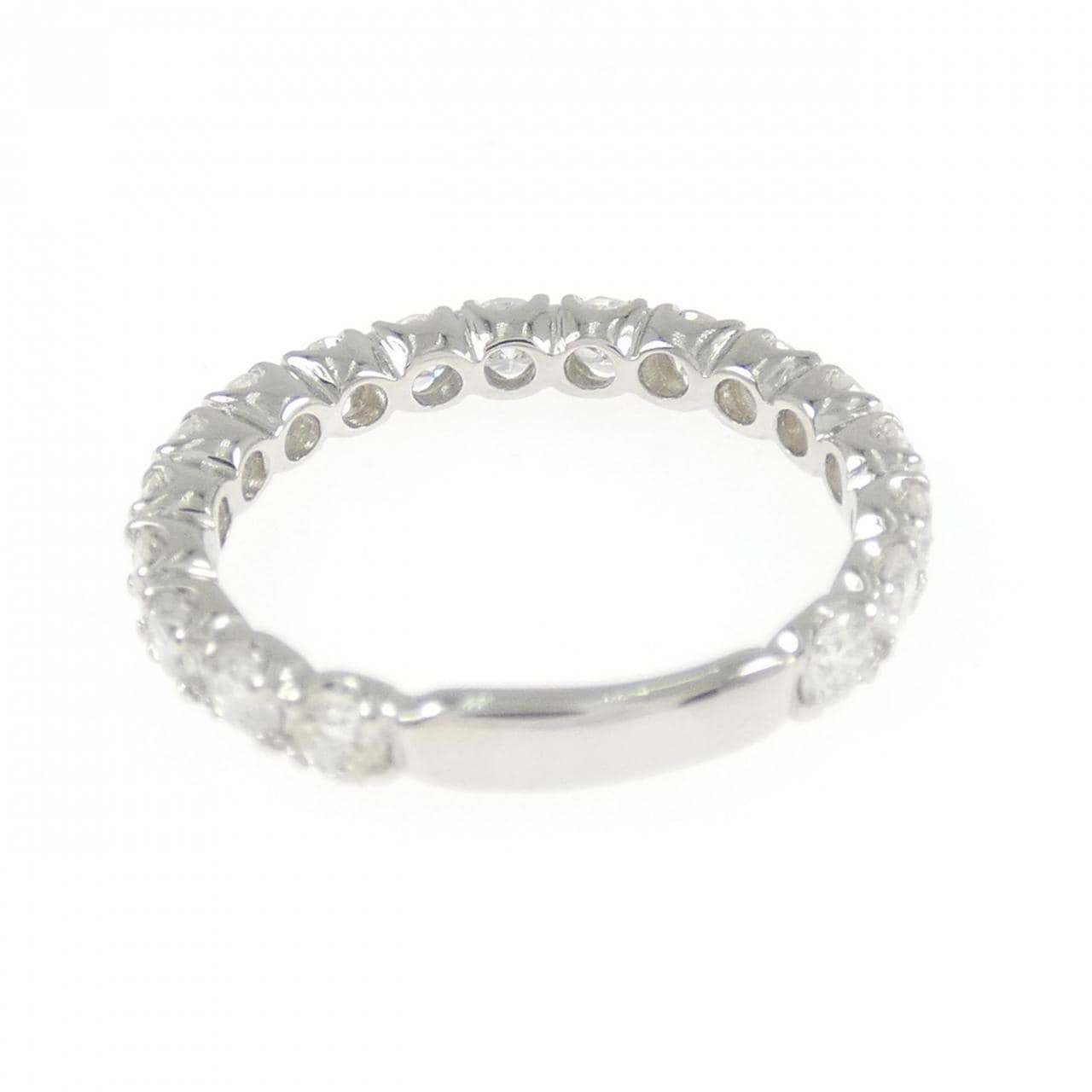 PT900 ハーフエタニティ ダイヤモンド リング 1.0CT