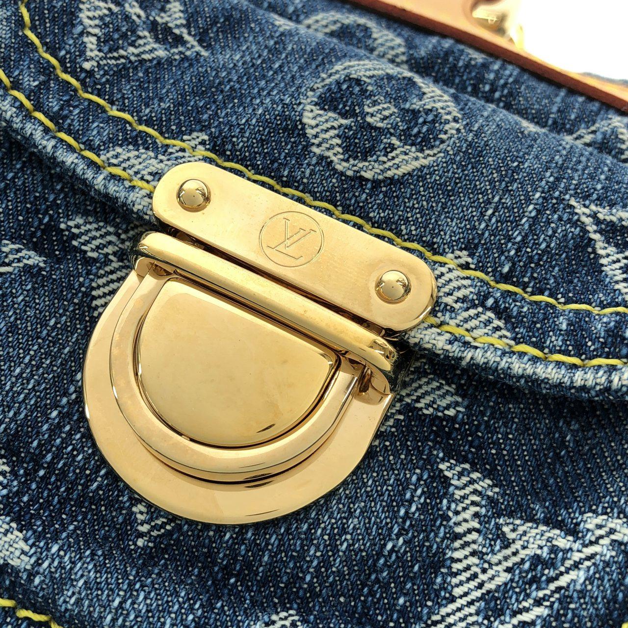 ルイヴィトン モノグラム デニム ネオ スピーディ M95019 ボストンバッグ