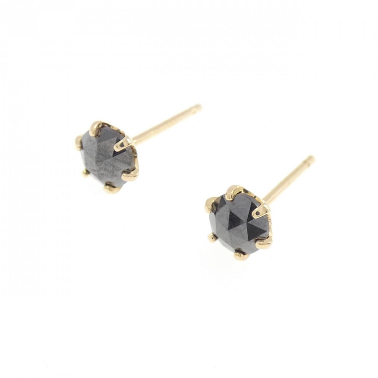 K18YG ダイヤモンド ピアス 0.38CT