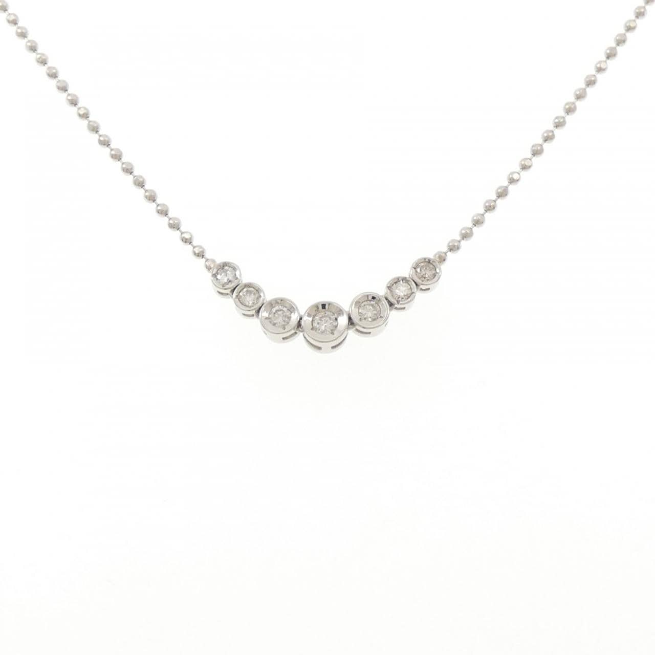PT850 ダイヤモンド ネックレス 0.30CT
