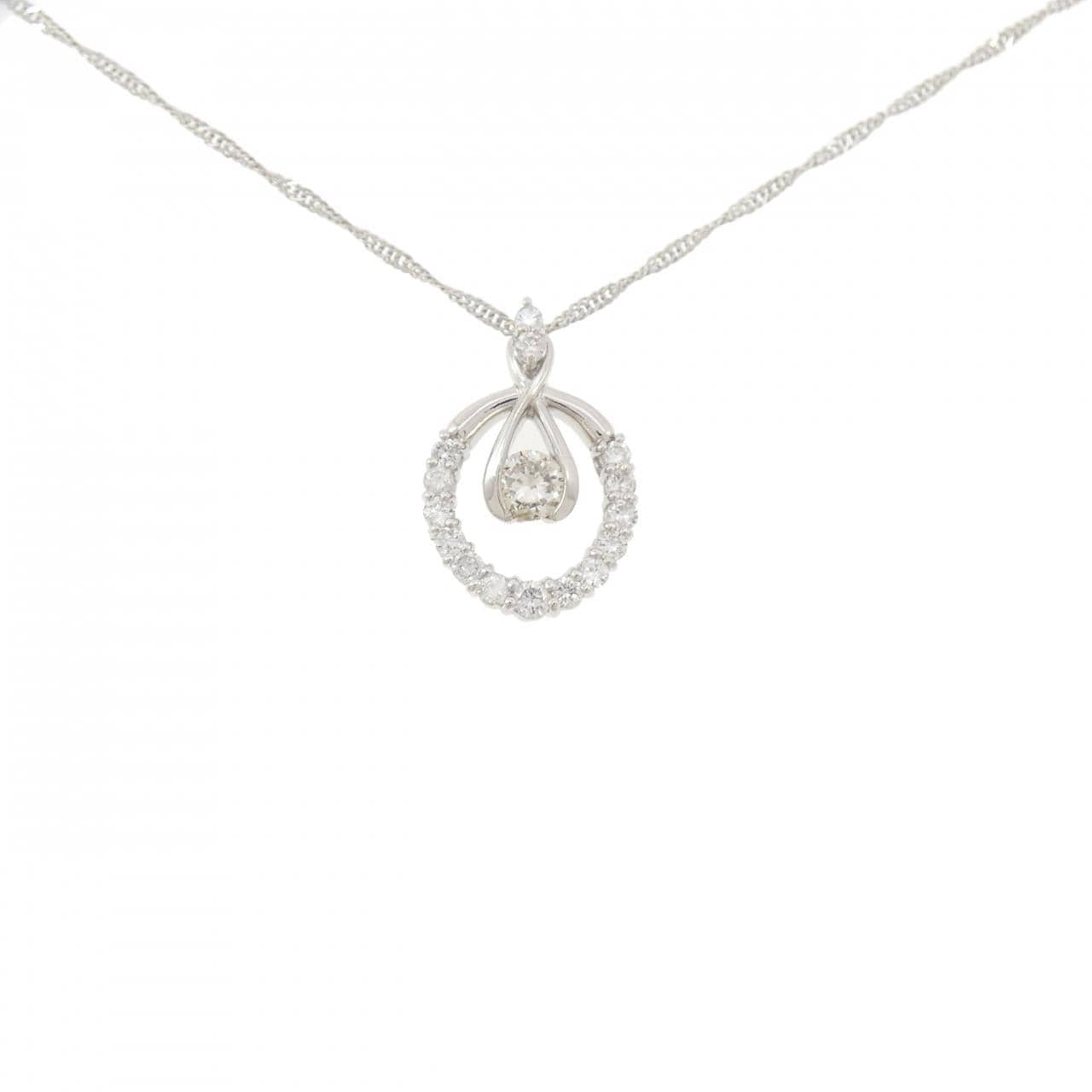 PT900/PT850 ダイヤモンド ネックレス 0.31CT