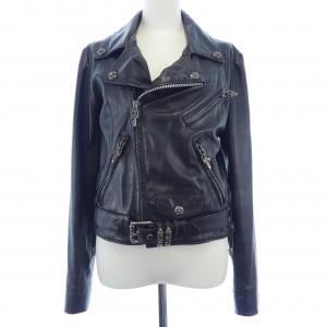 クロムハーツ CHROME HEARTS JJ DEAN レザーライダースジャケット