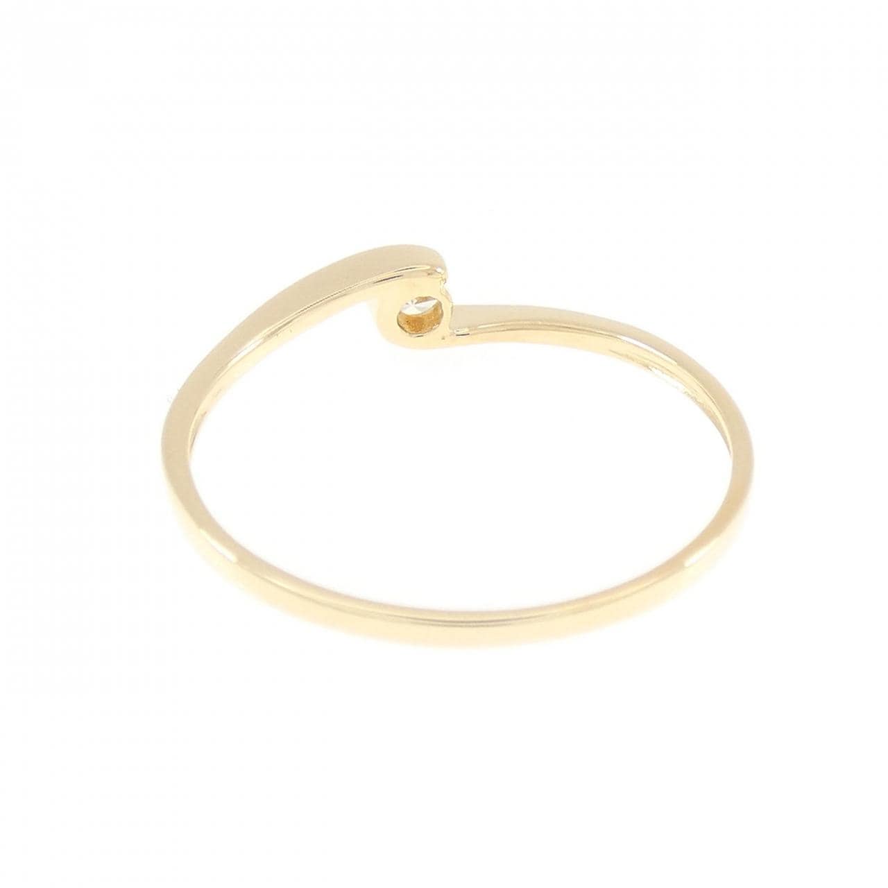 K18YG ダイヤモンド リング 0.05CT