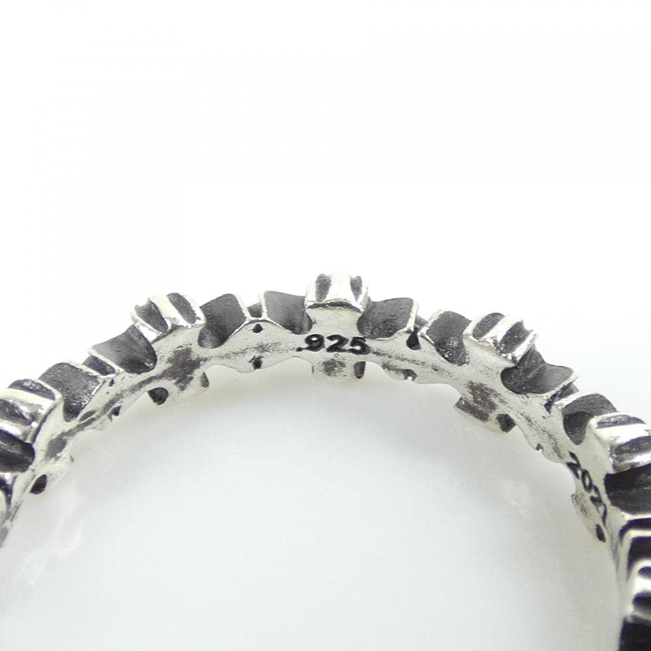 クロムハーツ CHROME HEARTS TINY E CH PLS BAND 207192003SLV RING