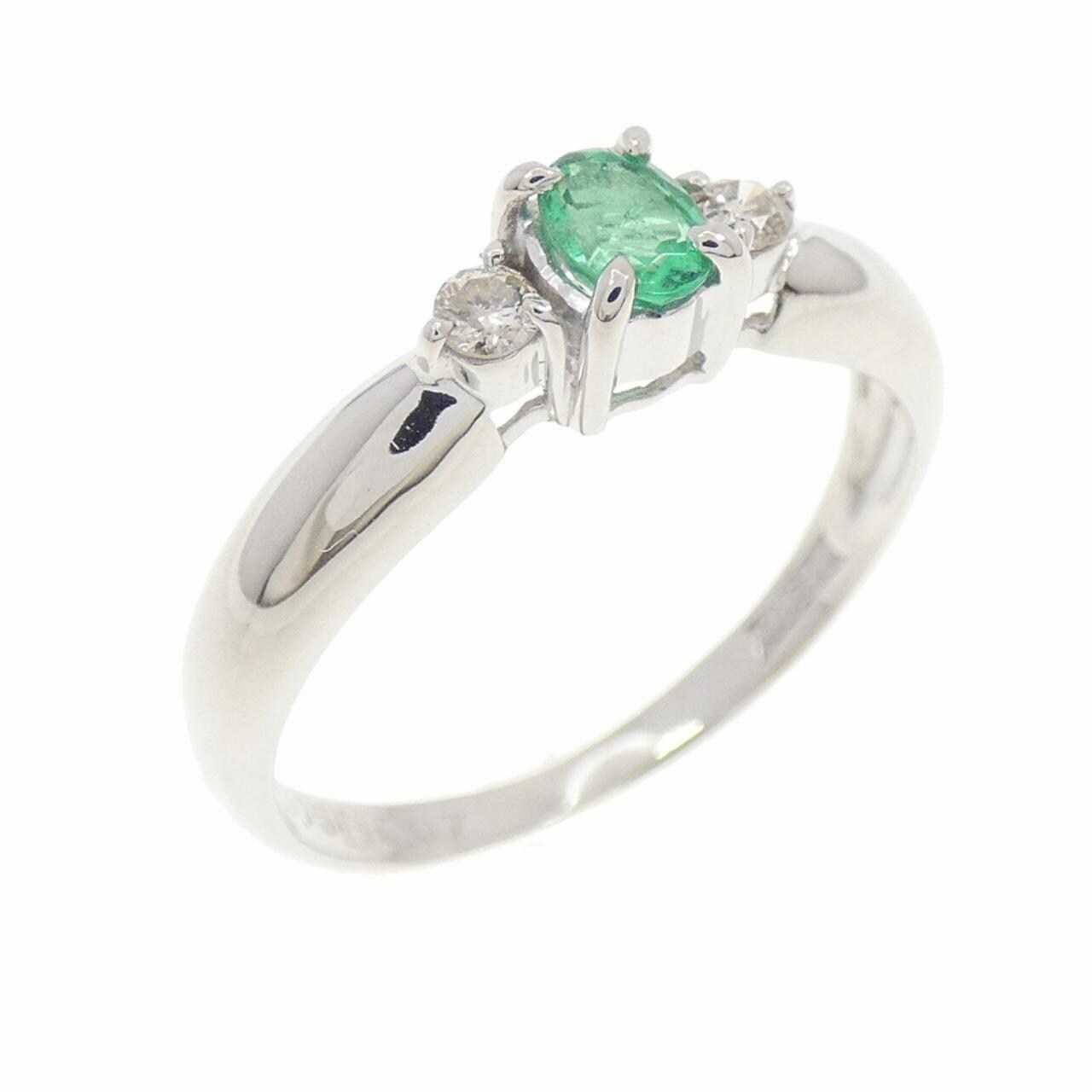 PT900 エメラルド リング 0.15CT