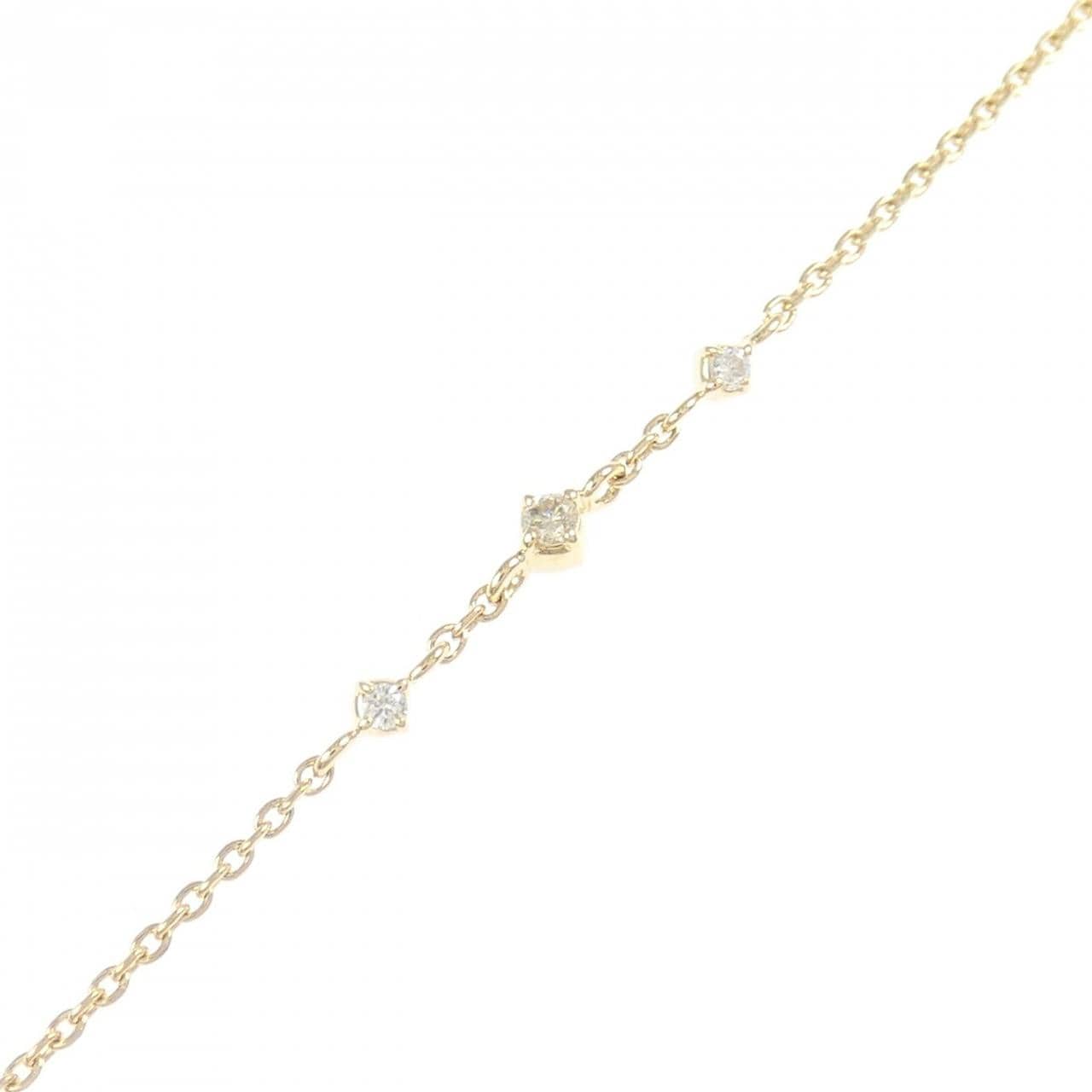 アガット ダイヤモンド ブレスレット 0.03CT