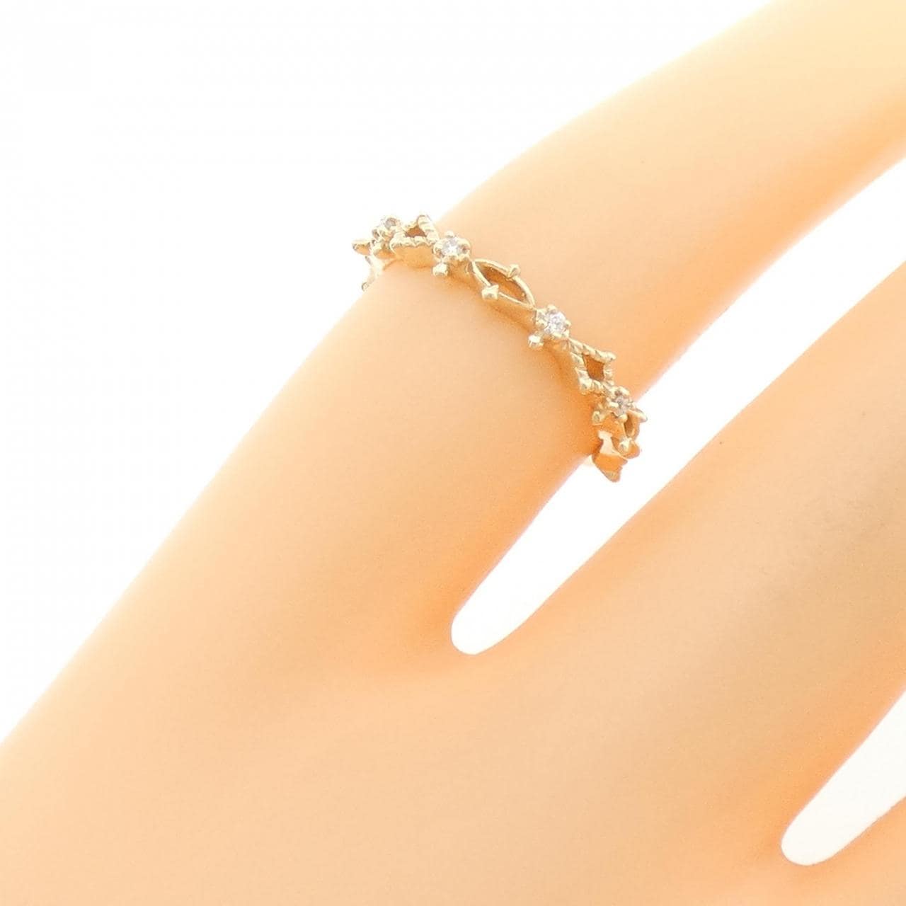 ノジェス ダイヤモンド ピンキーリング 0.02CT