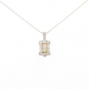 K18YG ダイヤモンド ネックレス 1.00CT