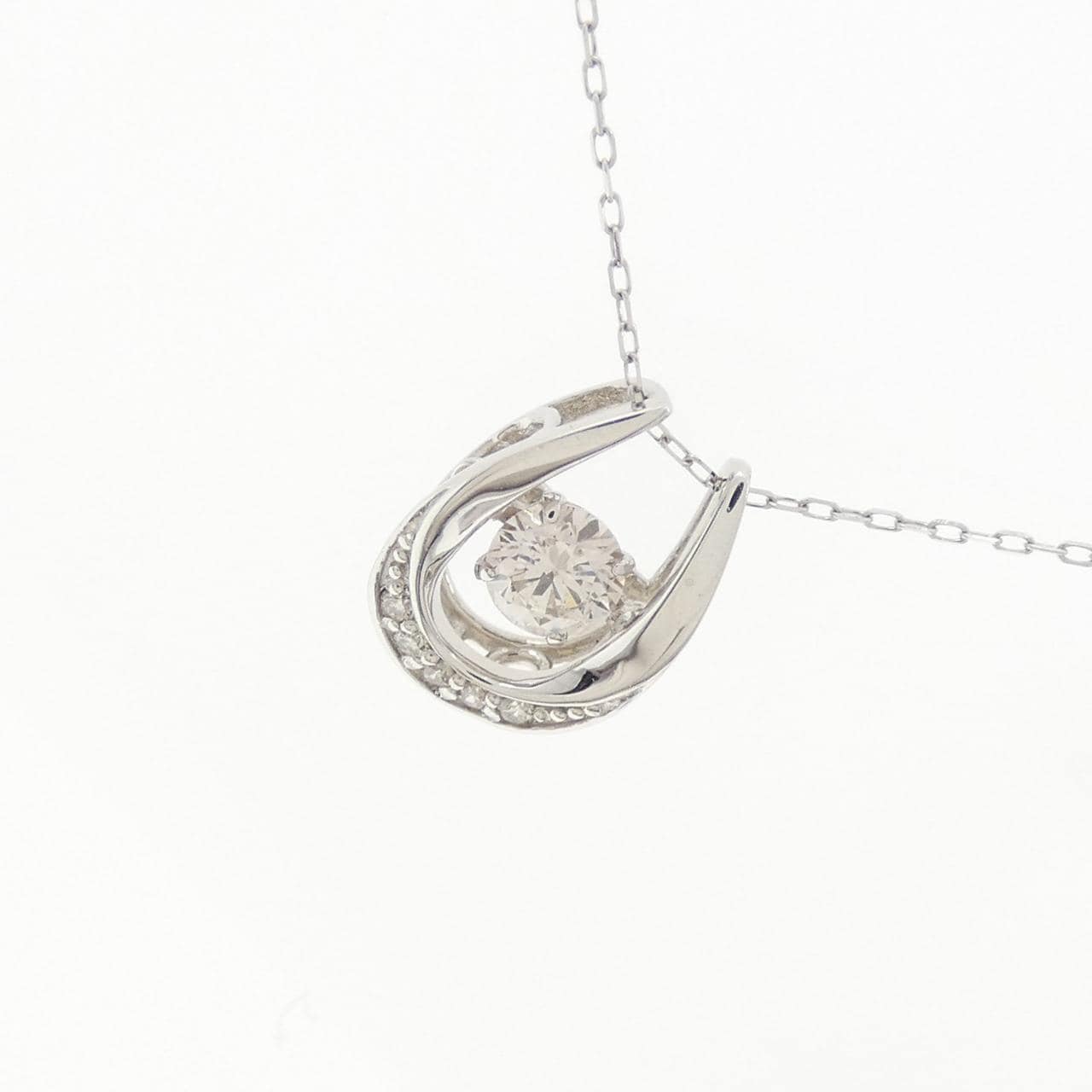 【新品】PT900 ダイヤモンド ネックレス 0.181CT