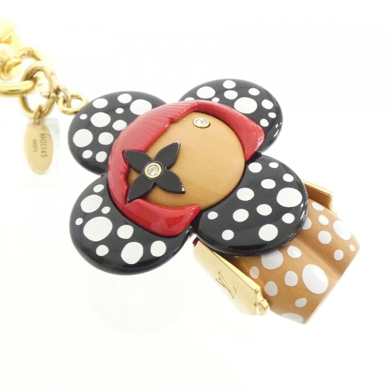 ルイヴィトン (LV X YK) ポルト クレ ヴィヴィエンヌ インフィニティ ドット M01145 キーリング