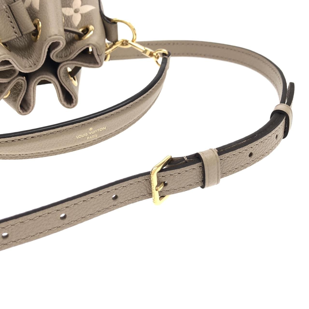 ルイヴィトン バイカラー モノグラム アンプラント ナノ ノエ M46291 ショルダーバッグ