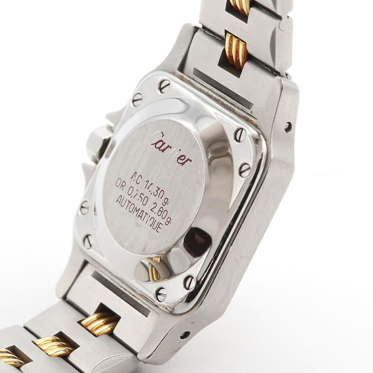 【ノーメンテナンス還元価格】カルティエ サントスガルベSM コンビ SSxYG 自動巻
