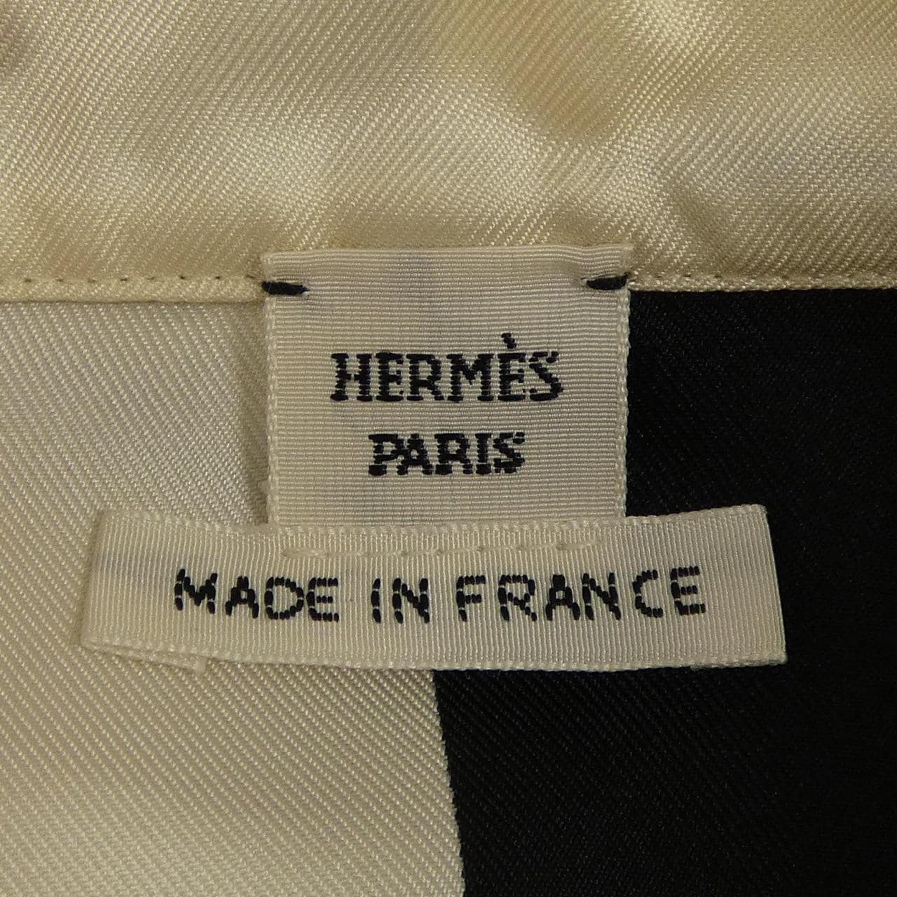 エルメス HERMES EX-LIBRIS 3E0607D7 ツイルレーヌ シャツ